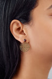 Andelusian Mosiac Garnite Earrings