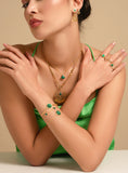 Oriental Necklace in 18k Yellow Gold