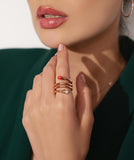 Warp Ring in 18K Yellow Gold