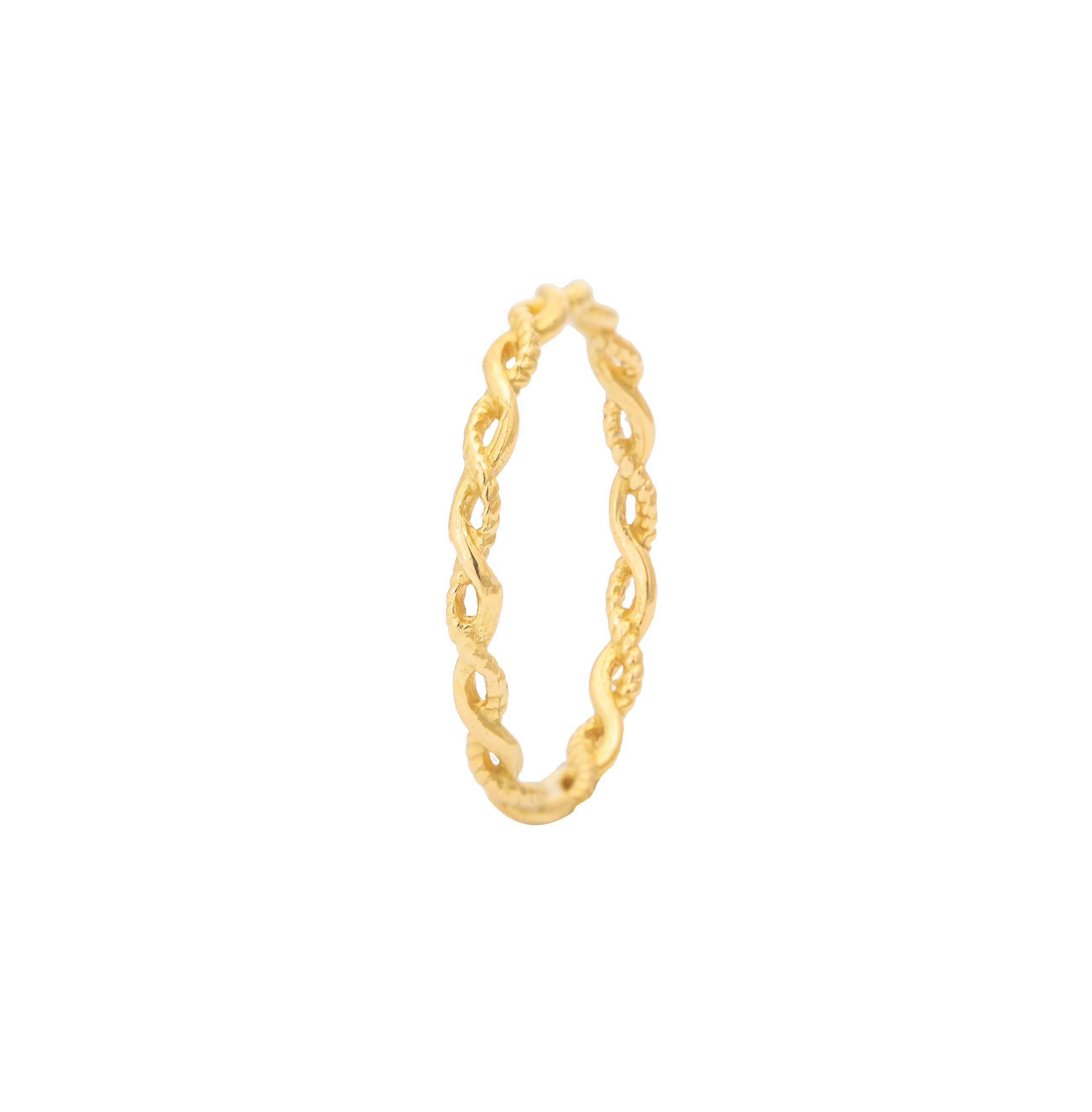 Braided Ring in 18K Gold