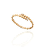 Elegant Diamond cuff Bangle in 18k Gold