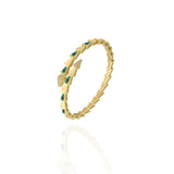 Elegant Diamond cuff Bangle in 18k Gold