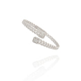 Miami Cuban Chain Bracelet in 18k White Gold