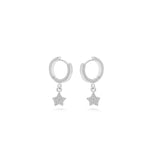 Mini Star Diamond Earrings