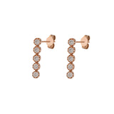 Minimalist Modern Diamond Earrings