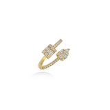 Diamond Wedding Ring in 18K Gold