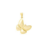 Minimalist Butterfly 18K Gold Pendant
