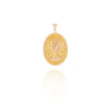 Pharaoh Pendant in 18k Yellow Gold