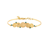 Coins Bracelet in 18K Yellow Gold
