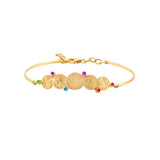 Coins Bracelet in 18K Yellow Gold