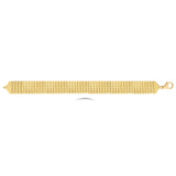 Flat Bracelet in 18k Yellow Gold