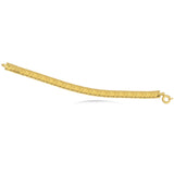 Snake Chain Bracelet in 18k Yellow Gold