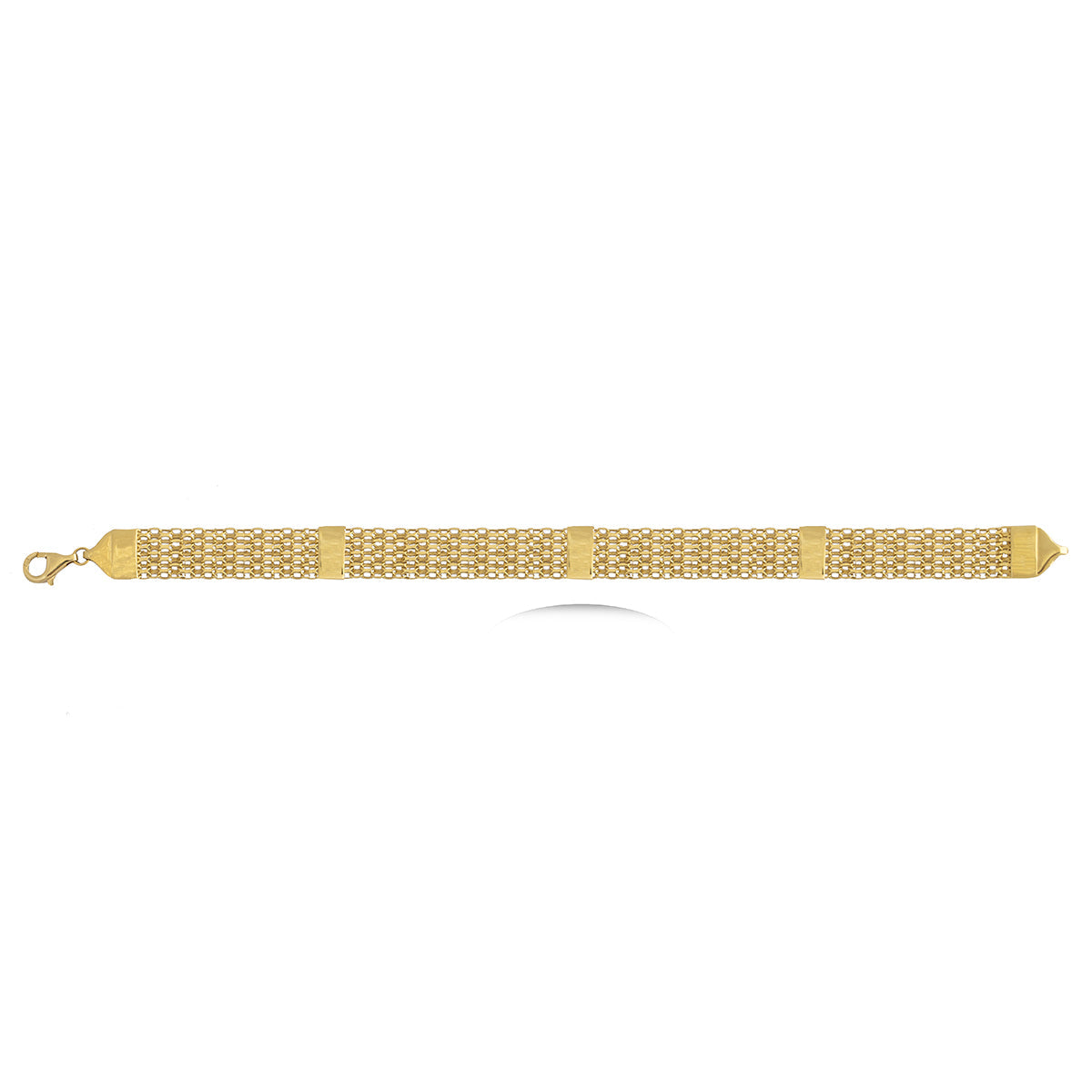 Woven Bracelet in 18k Yellow Gold