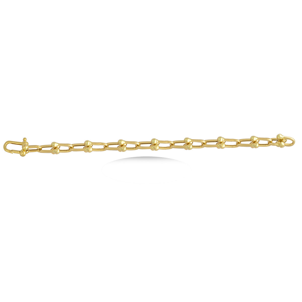 U Link Bracelet in 18k Yellow Gold