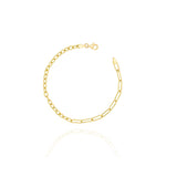 Link Bracelet In 18k Yellow Gold