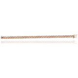 Luxury Luster: 18K Cuban Link Gold Bracelet