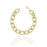 Golden Cascade: Exquisite Chain Bracelet Design