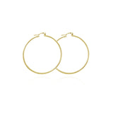 Hoop Earrings in 18K Yellow Gold