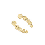 Moon Phases Earring in 18k Yellow Gold