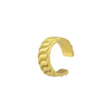 el-mawardy-jewelry-Smooth-Waves-Cuff-Ring-in-18K-Yellow-gold