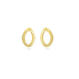 Chunky Hoop Earrings in 18k Yellow Gold