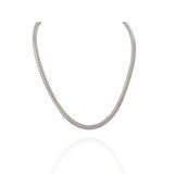 Chain Necklace in 18k White Gold | El Mawardy Jewelry 