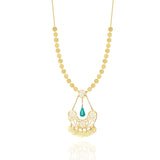 Oriental Necklace in 18k Yellow Gold | El Mawardy Jewelry 