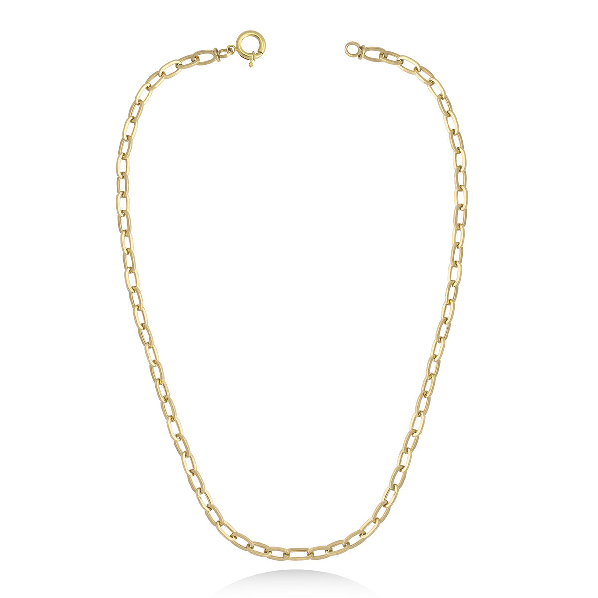 Royal Link chain Necklace in 18k Yellow gold