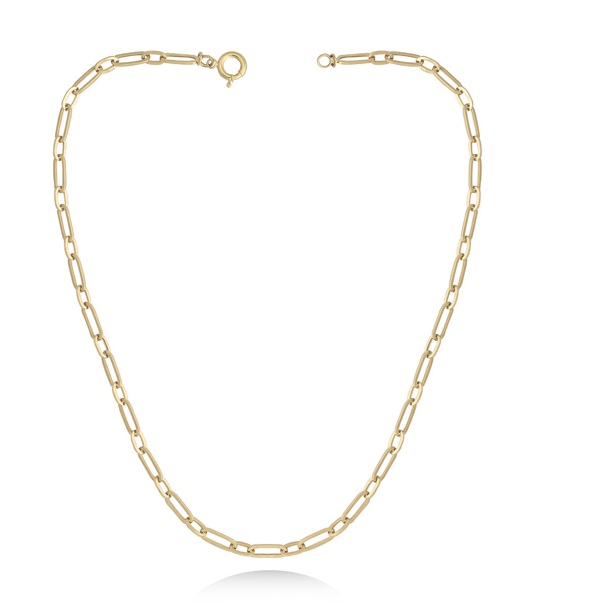 Link Chain Necklace in 18k Yellow Gold