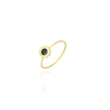 Mini Daisy Ring in 18K Gold