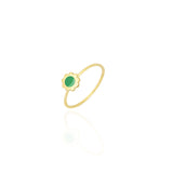 Mini Daisy Ring in 18K Gold