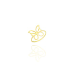 Butterfly Ring in 18K Yellow Gold