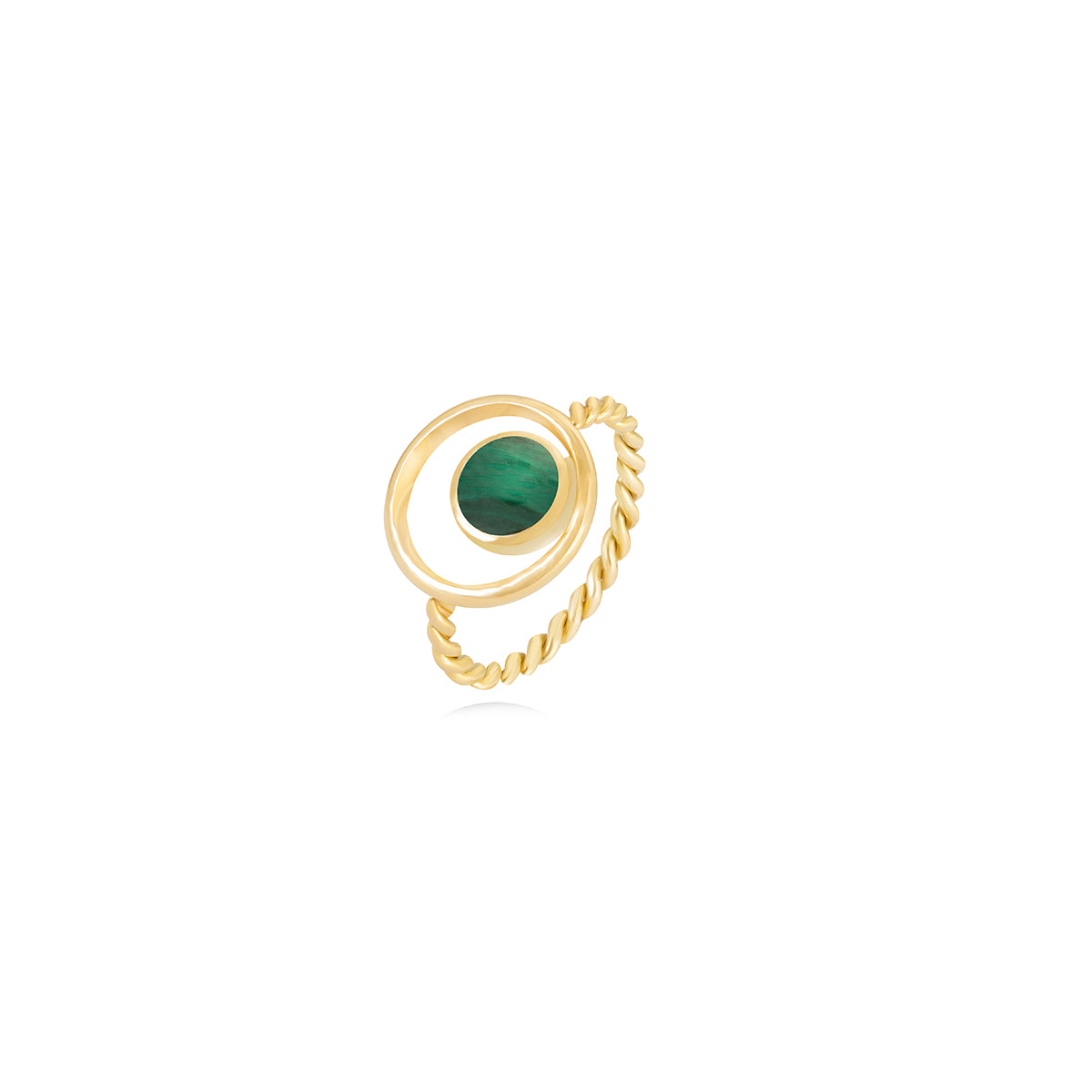 Statement Ring in 18K Yellow Gold